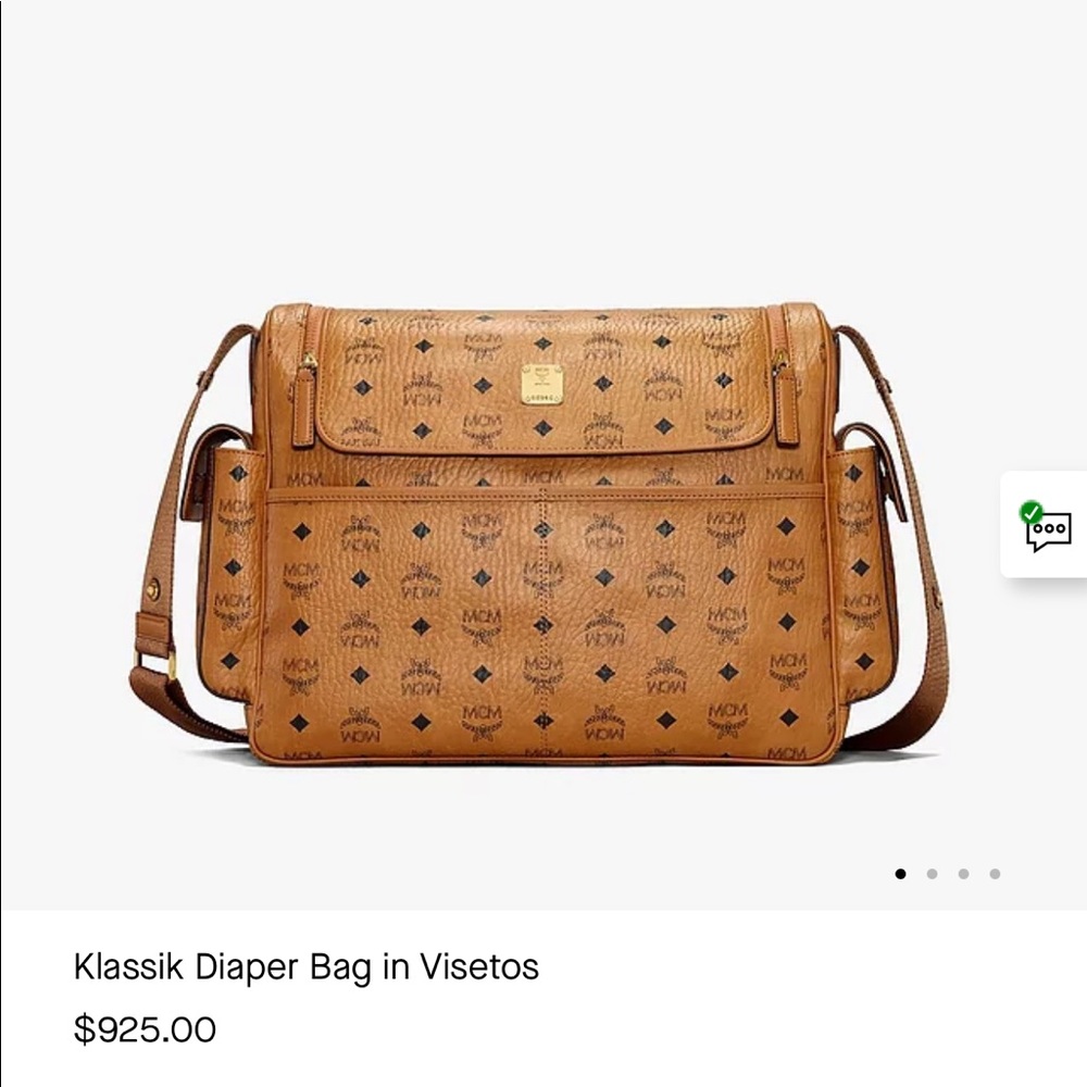 MCM DIAPERBAG IN FABULOUS CONDITION
